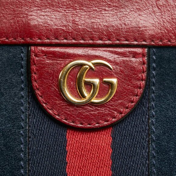 GUCCI Red Leather Shoulder Bag - Picture 11 of 14